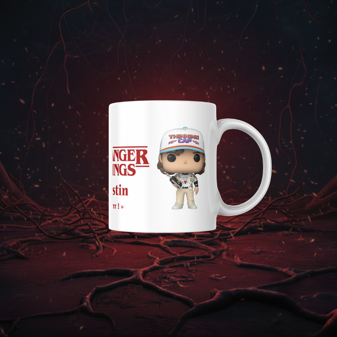 Mug Stranger Things - Dustin "Thinking Cap"