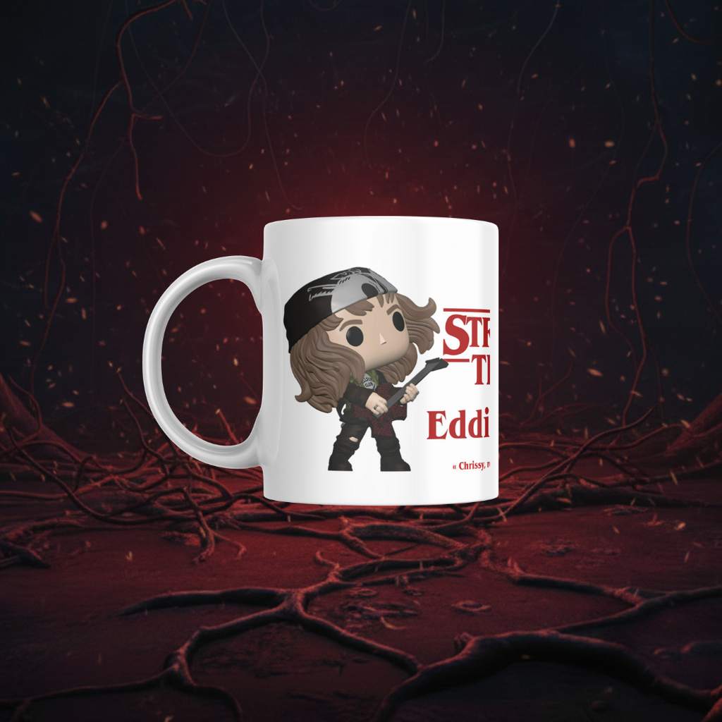 Mug Stranger Things - Eddie Munson "Maître du Hellfire"