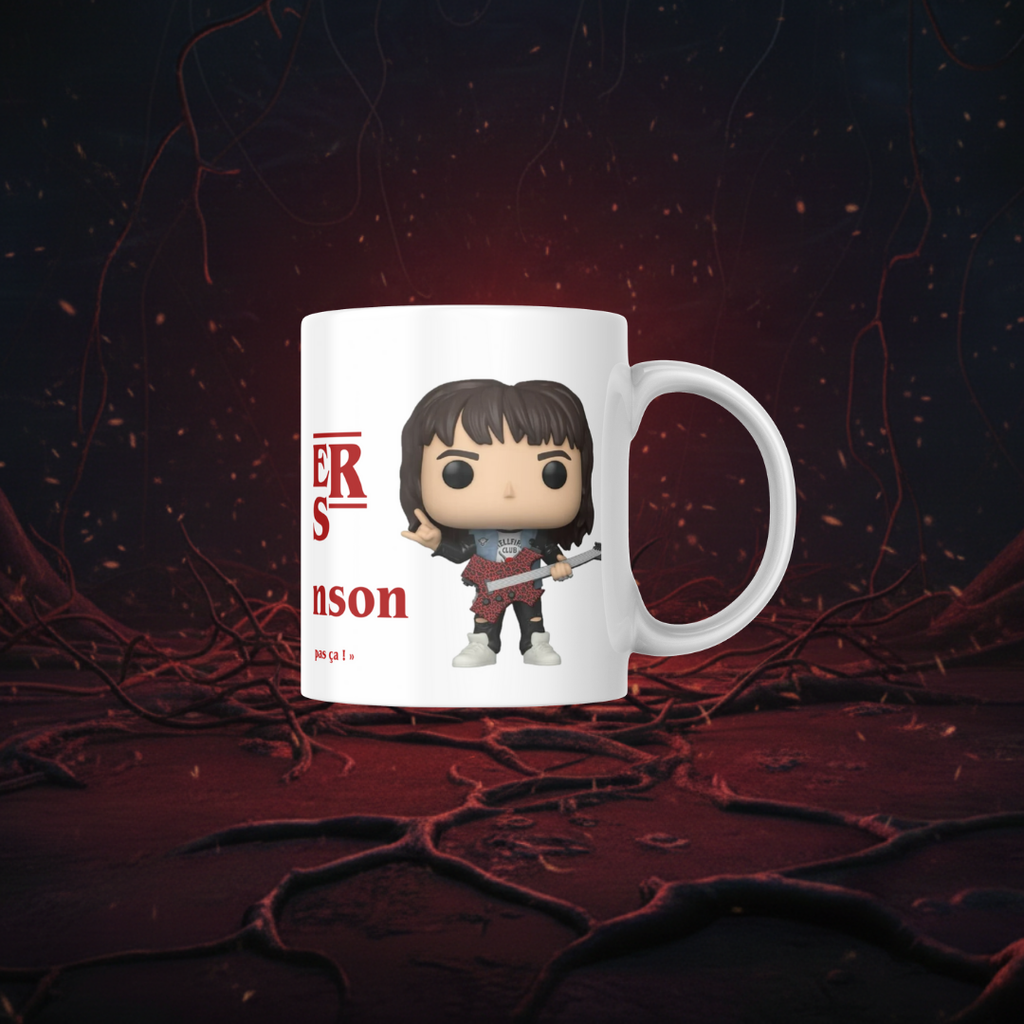 Mug Stranger Things - Eddie Munson "Maître du Hellfire"