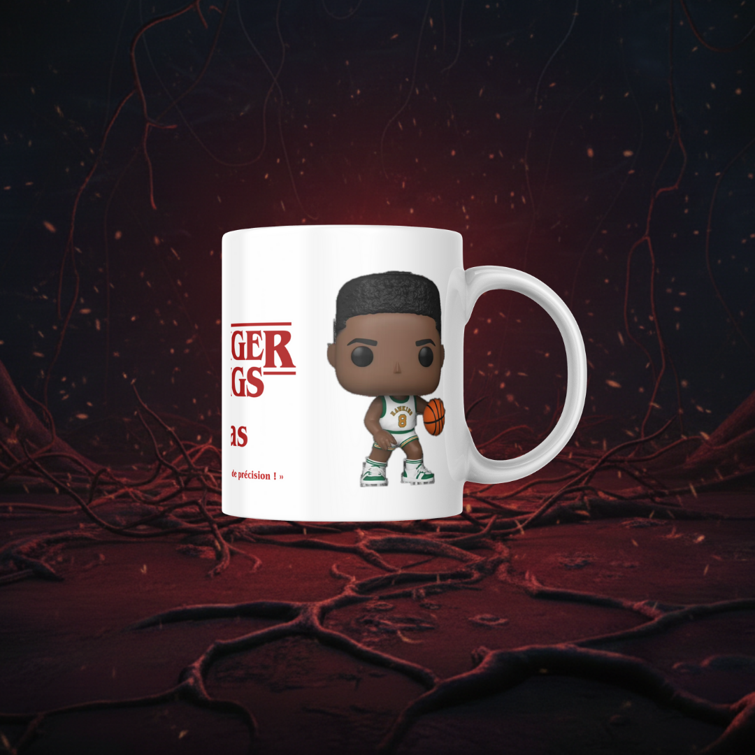 Mug Stranger Things - Lucas Sinclair "Précision et Détermination"