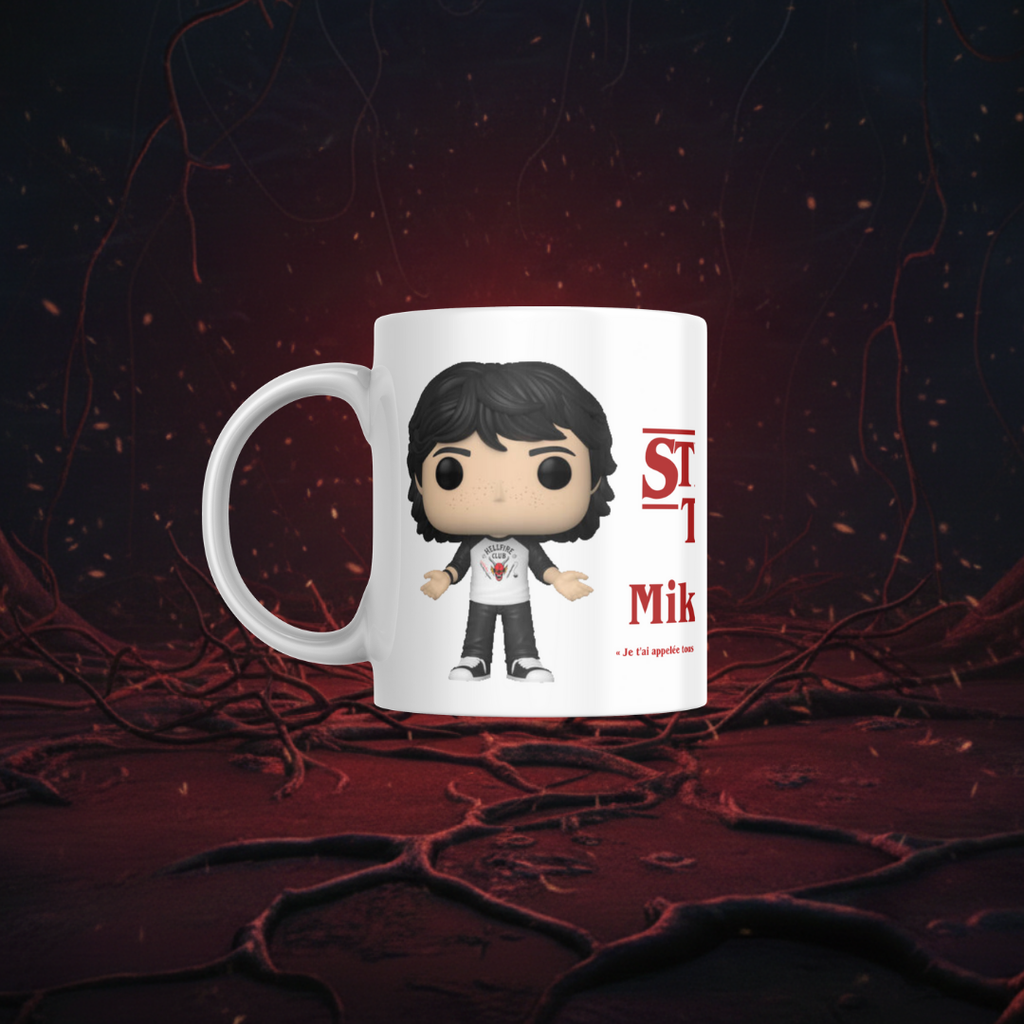 Mug Stranger Things - Mike Wheeler "Le Cœur du Groupe"