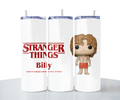 Tumbler Isotherme "Stranger Things" - Édition Billy Hargrove personnalisable