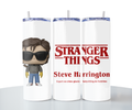 Tumbler Isotherme "Stranger Things" - Édition Steve Harrington personnalisable