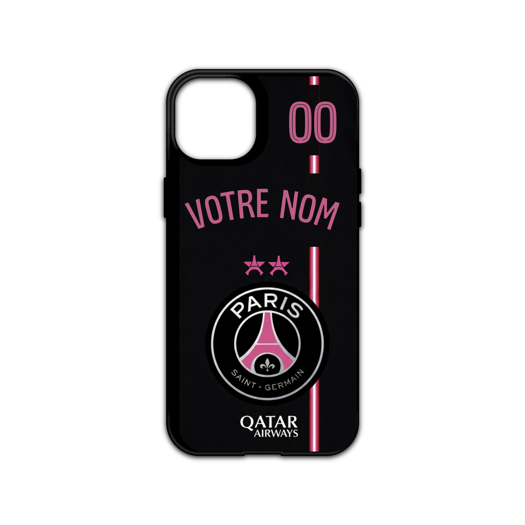 Coque Paris 2 étoiles néon