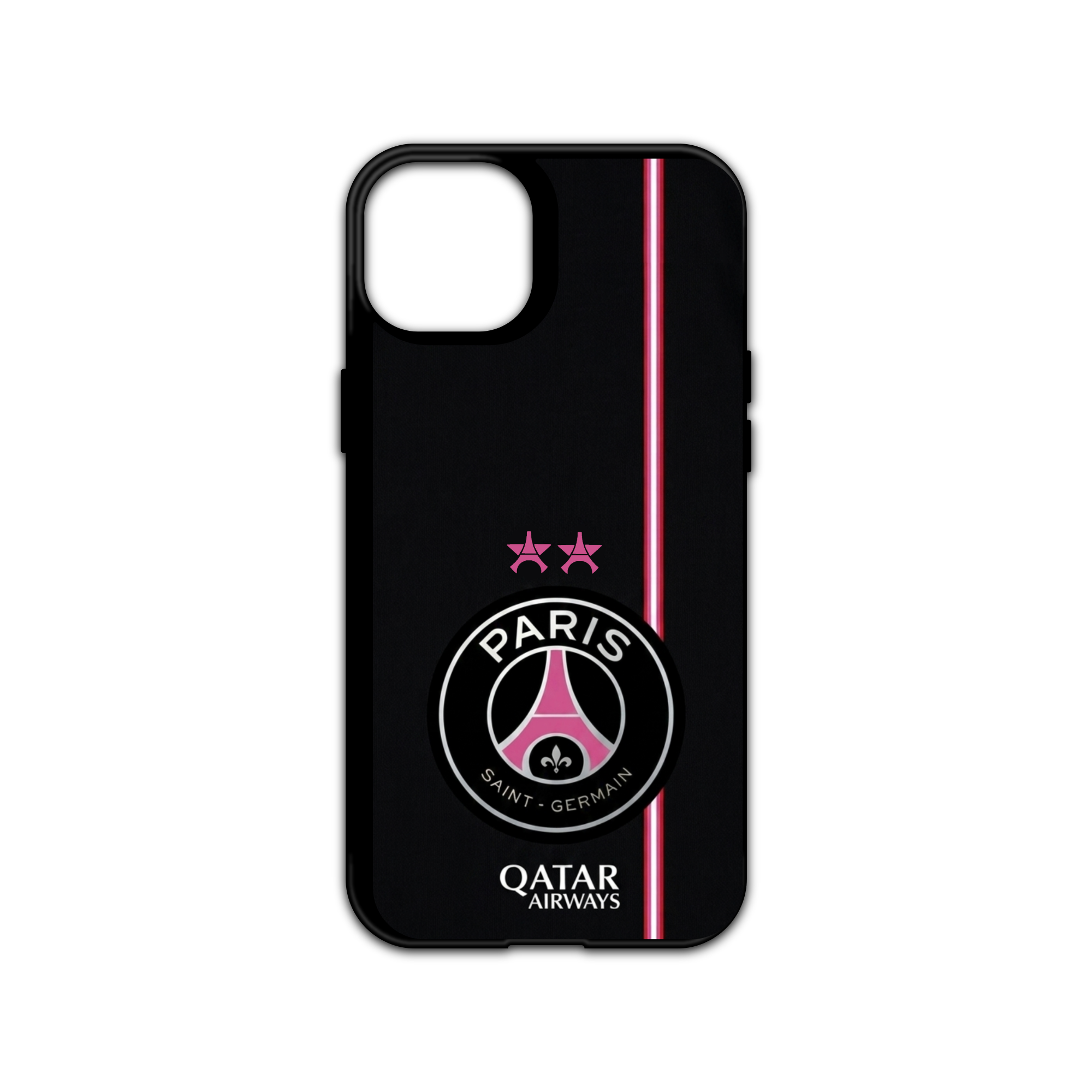 Coque Paris 2 étoiles néon