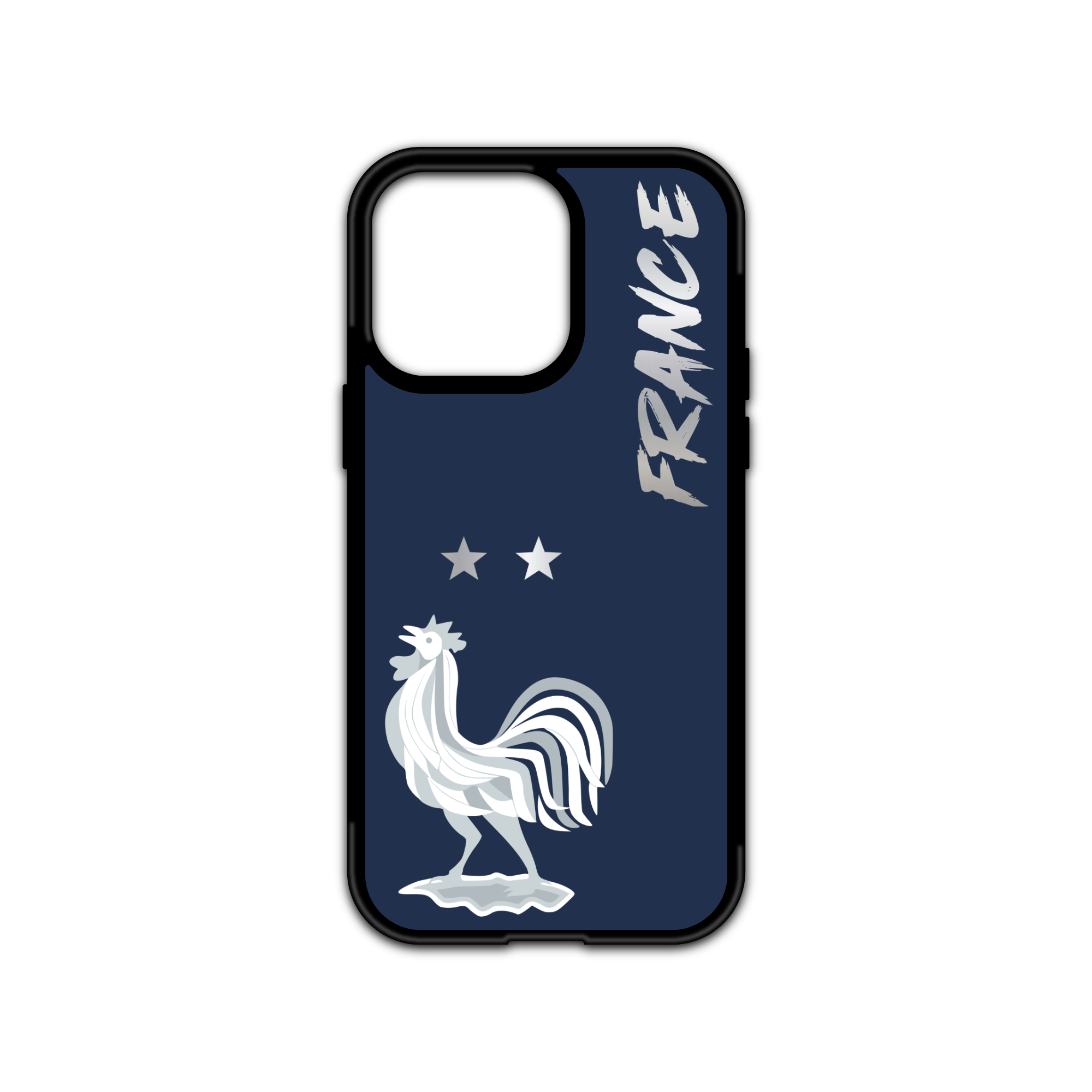 Coque France – Édition "Bleu & Argent"